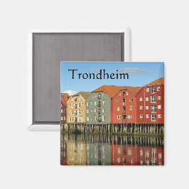 Trondheim Norge Souvenir Magnet