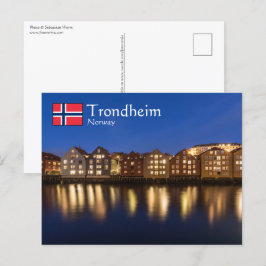Trondheim Norge Vykort