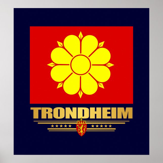 Trondheim Poster (Framsidan)