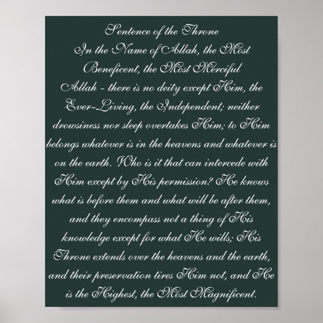 Tronens mening poster (Framsidan)