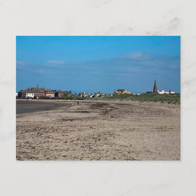 Troon Beach Scotland Vykort (Framsida)
