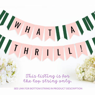Troop Beverly Backe "What a Thrill" String 1 Vimplar