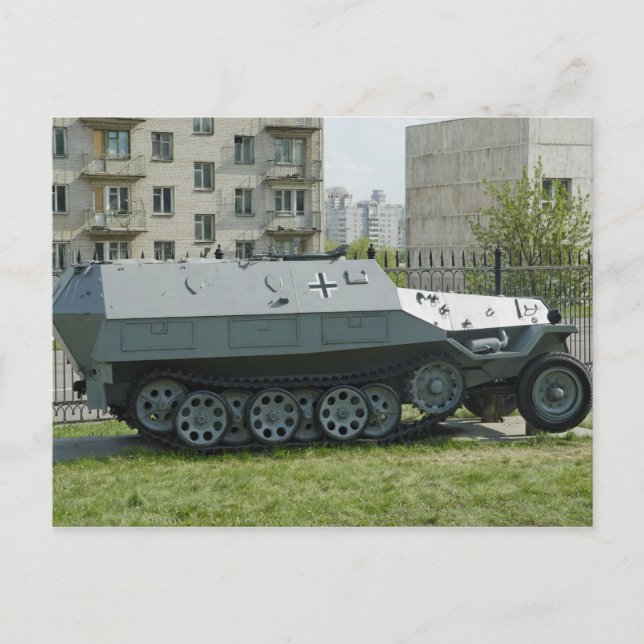 Troop-carrier Vykort (Framsida)