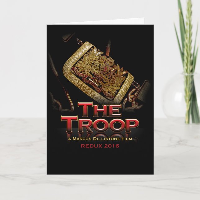 Troop:Redux hälsning-kort Kort (Framsida)