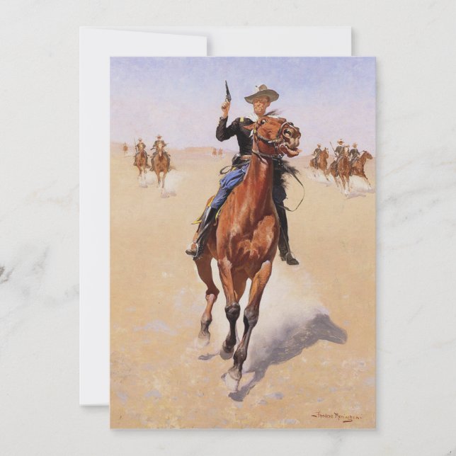 Trooper by Frederic Remington (Framsida)