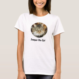 "Trooper T-tröja för katten" T-shirt
