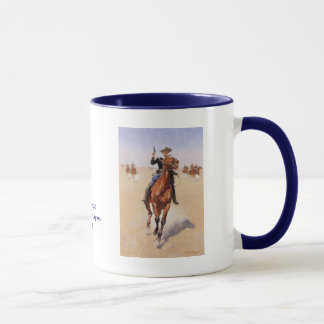 Trooperen av Frederic Remington Mugg