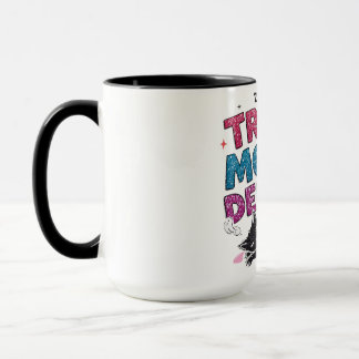 Trop de Monde Dehors - Black Cat Coffee Mugg