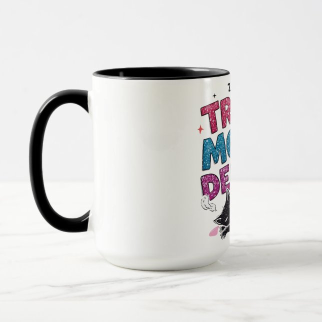 Trop de Monde Dehors - Black Cat Coffee Mugg (Vänster)