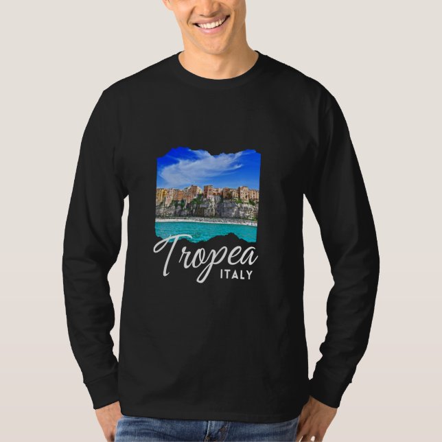 Tropea Souvenir Italien Tropea T Shirt (Framsida)