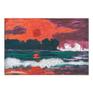 Tropensonne Emil Nolde Fototryck