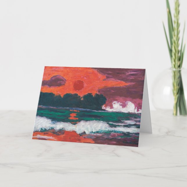 Tropensonne | Emil Nolde | Kort (Framsida)