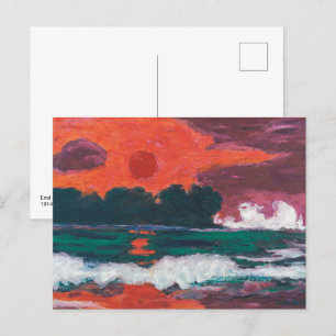 Tropensonne   Emil Nolde   Vykort