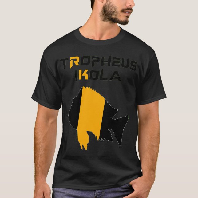 Tropheus Gul Ikola T Shirt (Framsida)