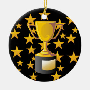 TROPHIES JULGRANSPRYDNAD KERAMIK