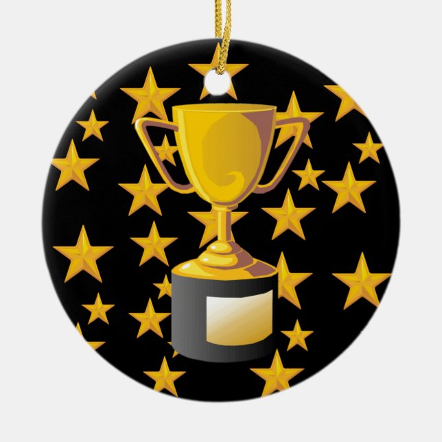 TROPHIES JULGRANSPRYDNAD KERAMIK (Framsidan)