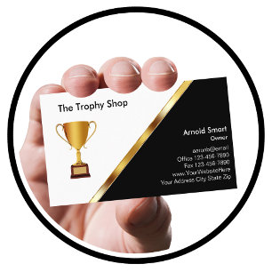 Trophy Awards Affärskorts Visitkort