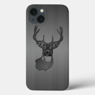 Trophy Buck Hjort - Brushed Gun Metall Fodral-Mate