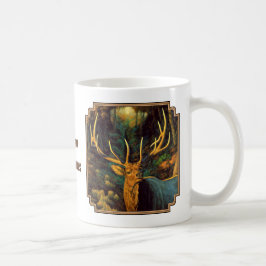 Trophy Bull Elk in Autumn Kaffemugg