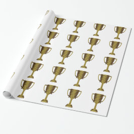 TROPHY GULD: Affärsframgång, konkurrens, sport Presentpapper