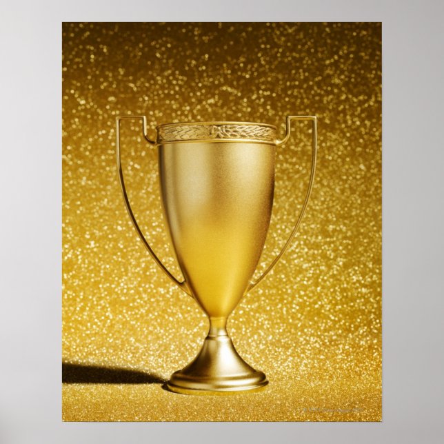 Trophy guld Kopp Poster (Framsidan)