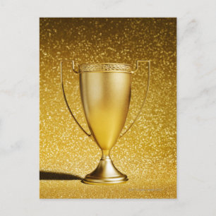 Trophy guld Kopp Vykort