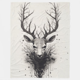 "Trophy Hjort" Fleecefilt