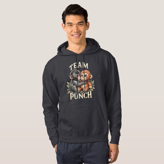 Trophy Husband Julgranskaka 67 - Festiv Hoodie (Hel framsida)