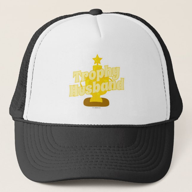 Trophy Make Cheeky Humor Motto Tecknad Keps (Framsida)