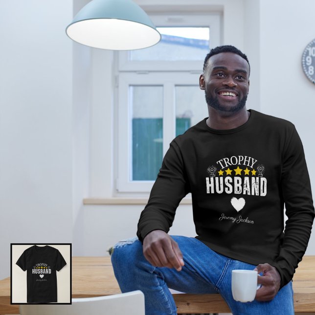 Trophy Make: Perfekt Gift för honom T Shirt (Trophy Husband: The Perfect Gift for Him T-Shirt)