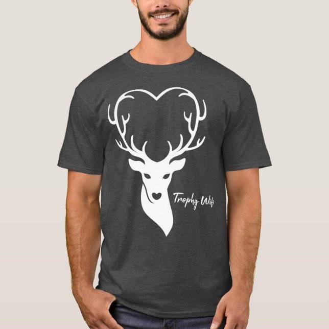 Trophy Makfe Hunters Maka Hunting Hunting T Shirt (Framsida)