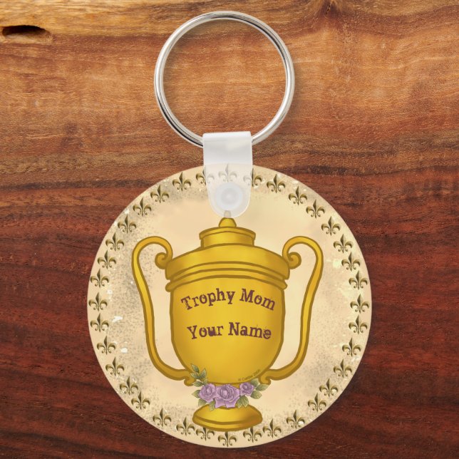 Trophy Mamma Nyckelring (Framsida)