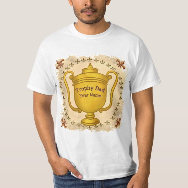 Trophy Pappa T Shirt (Framsida)