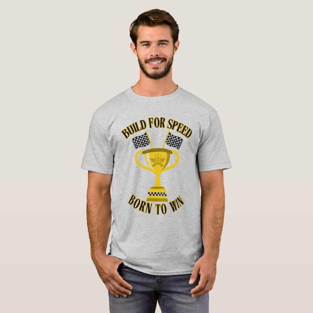 Trophy Racer  T Shirt (Hel framsida)