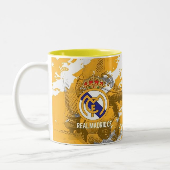 Trophy Real Madrid Två-Tonad Mugg (Vänster)