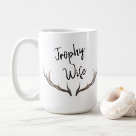 Trophy Wife Horns roligt Kaffemugg