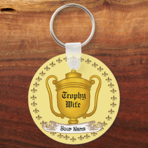 Trophy Wife Nyckelring