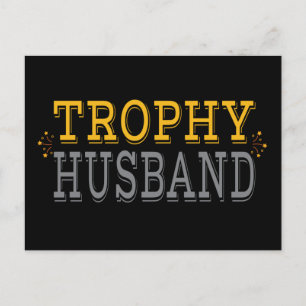 Trophyhusband Vykort