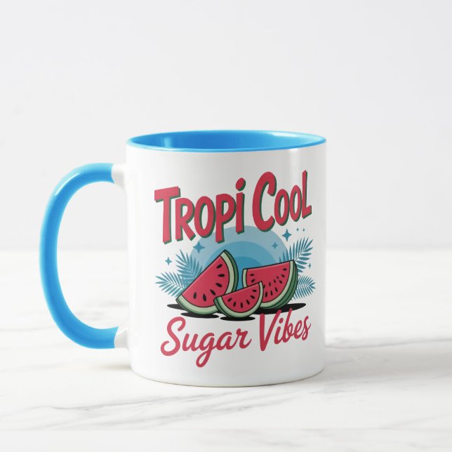 Tropi Cool Sugar Vibes  Mugg (Vänster)