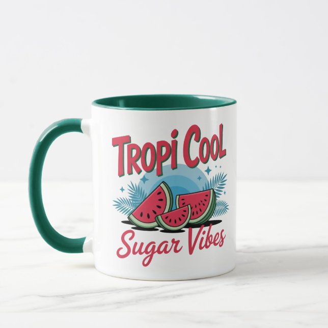 Tropi Cool Sugar Vibes  Mugg (Vänster)