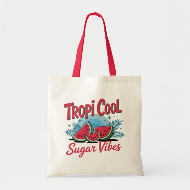 Tropi Cool Sugar Vibes  Tygkasse (Framsidan)
