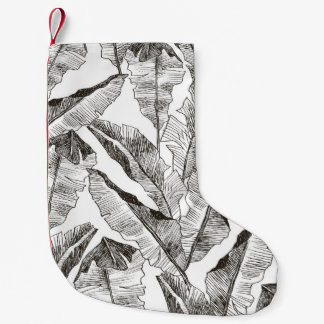 Tropic plants floral seamless jungle pattern. Prin Liten Julstrumpa