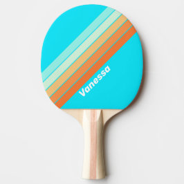 Tropic Splash Randig med namn Pingisracket