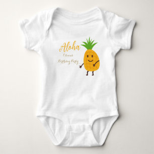 Tropical Aloha-Födelsedagsfesten för sommaranas T Shirt