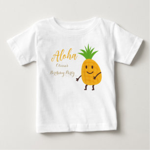 Tropical Aloha-Födelsedagsfesten för sommaranas T Shirt