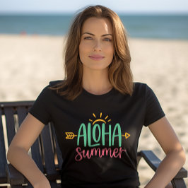 Tropical "Aloha Summer" T Shirt