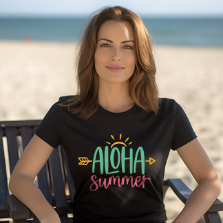 Tropical "Aloha Summer" T Shirt