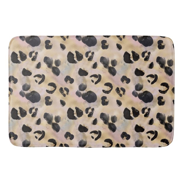 Tropical Animal Print&Grey Series Design 30 Badrumsmatta (Framsidan)