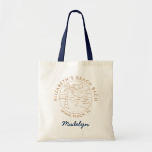 Tropical Bachelorette Beach Bach Tygkasse