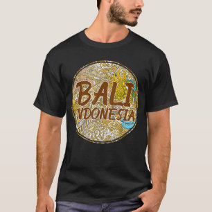 Tropical Bali Surfa Surfing Gift Idea Indonesien T Shirt